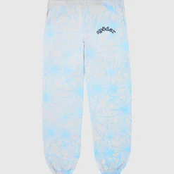 Spder AOP Web Sweatpants Heather Grey